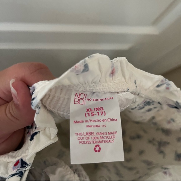 White Floral Tank Top Dress - Picture 5 of 6